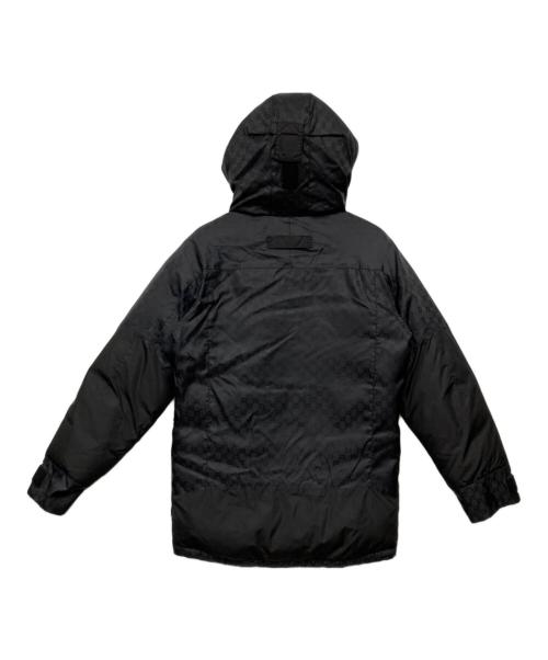 GUCCI（グッチ）GUCCI (グッチ) GGジャガードダウンジャケット ブラック サイズ:44の古着・服飾アイテム