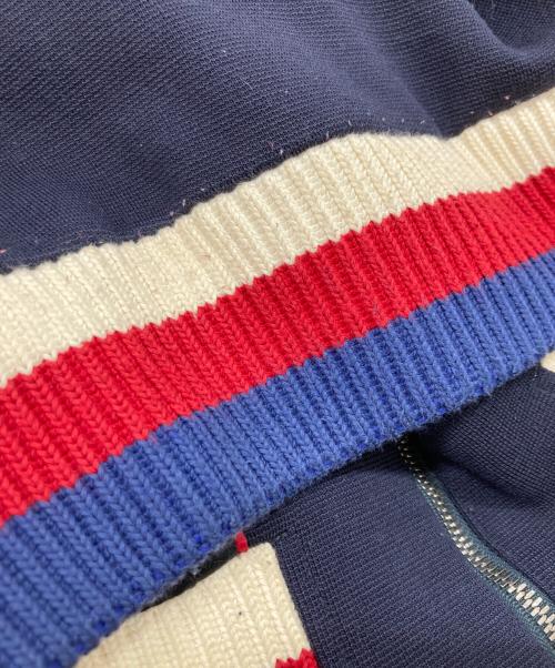 GUCCI（グッチ）GUCCI (グッチ) パンサーアップリケボンバージャケット ネイビー サイズ:46の古着・服飾アイテム