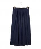 WEEKENDウィークエンド）の古着「ロングスカート」｜ネイビー