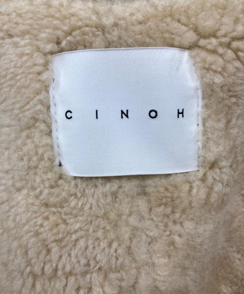 CINOH（チノ）CINOH (チノ) ムートンジャケット ブラック サイズ:36の古着・服飾アイテム