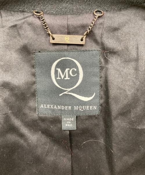 ALEXANDER McQUEEN（アレキサンダーマックイーン）ALEXANDER McQUEEN (アレキサンダーマックイーン) ナポレオンジャケット ブラック サイズ:IT38の古着・服飾アイテム