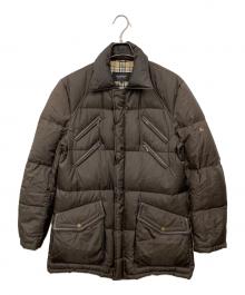 BURBERRY BLACK LABEL（バーバリーブラックレーベル）の古着「ダウンジャケット」｜ブラウン