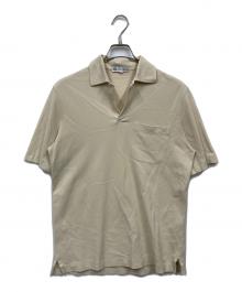 LORO PIANA（ロロピアーナ）の古着「ポロシャツ」｜ベージュ
