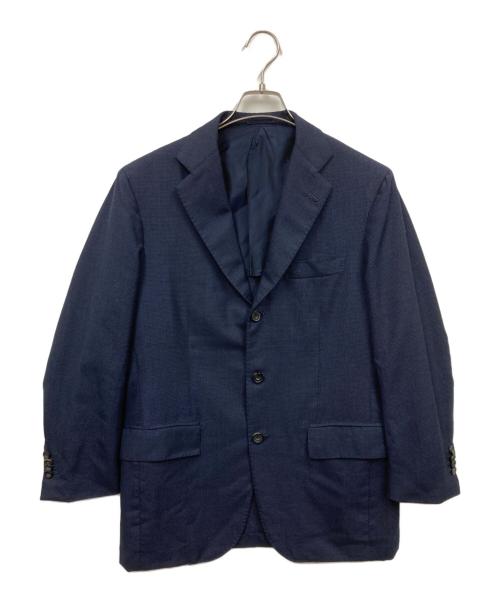 kiton（キートン）Kiton (キートン) テーラードジャケット ネイビー サイズ:表記無しの古着・服飾アイテム