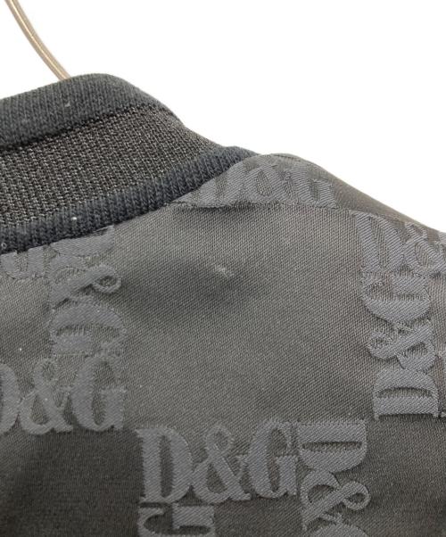 DOLCE & GABBANA（ドルチェ＆ガッバーナ）DOLCE & GABBANA (ドルチェ＆ガッバーナ) ボンバージャケット ブラック サイズ:44の古着・服飾アイテム