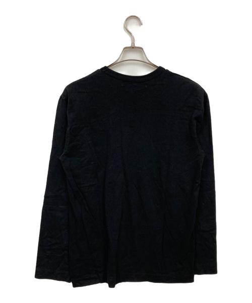 PLAY COMME des GARCONS（プレイコムデギャルソン）PLAY COMME des GARCONS (プレイコムデギャルソン) 長袖Tシャツ ブラック サイズ:Lの古着・服飾アイテム