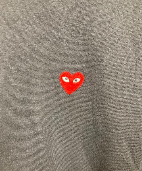 PLAY COMME des GARCONS（プレイコムデギャルソン）PLAY COMME des GARCONS (プレイコムデギャルソン) 長袖Tシャツ ブラック サイズ:Lの古着・服飾アイテム