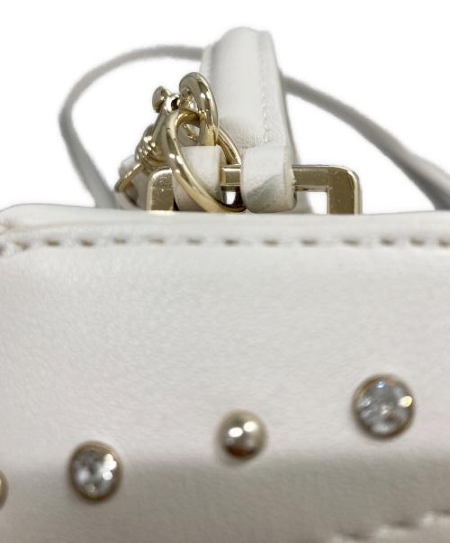 CELFORD（セルフォード）CELFORD (セルフォード) ビジュースタッズポシェット ピンクの古着・服飾アイテム