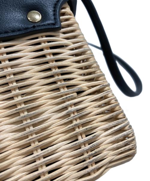 CELFORD（セルフォード）CELFORD (セルフォード) ビジューXスタッズシーズナルバッグ ベージュの古着・服飾アイテム