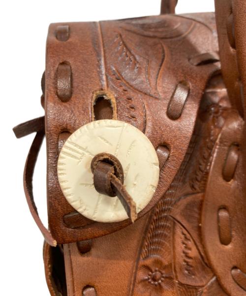 Carving Tribes（カービングトライブス）CARVING TRIBES (カービングトライブス) バッグ ブラウンの古着・服飾アイテム