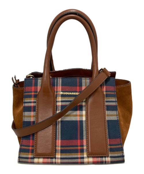 DSQUARED2（ディースクエアード）DSQUARED2 (ディースクエアード) twin peaks shoulder bag マルチカラーの古着・服飾アイテム