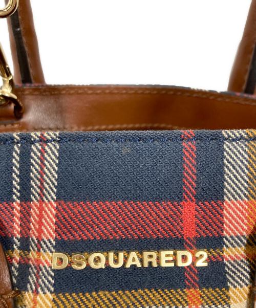 DSQUARED2（ディースクエアード）DSQUARED2 (ディースクエアード) twin peaks shoulder bag マルチカラーの古着・服飾アイテム