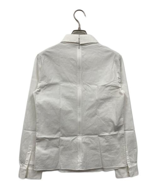 JIL SANDER NAVY（ジルサンダー ネイビー）JIL SANDER NAVY (ジルサンダー ネイビー) ブラウス ホワイト サイズ:38の古着・服飾アイテム