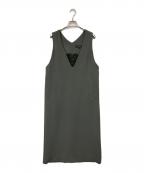 UNTITLEDアンタイトル）の古着「ノースリーブワンピース」｜グレー
