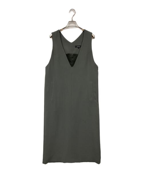 UNTITLED（アンタイトル）UNTITLED (アンタイトル) ノースリーブワンピース グレー サイズ:1の古着・服飾アイテム