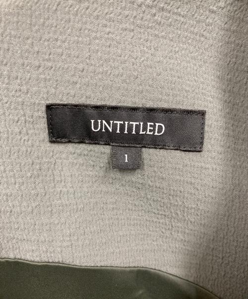UNTITLED（アンタイトル）UNTITLED (アンタイトル) ノースリーブワンピース グレー サイズ:1の古着・服飾アイテム