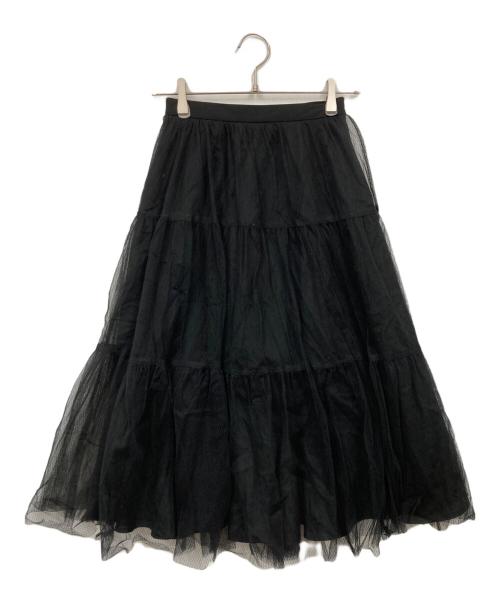 Rene（ルネ）Rene (ルネ) スカート ブラック サイズ:34の古着・服飾アイテム