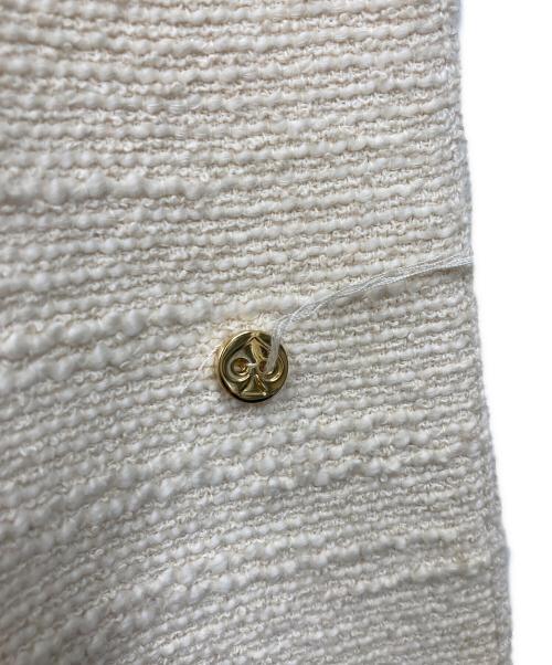 Kate Spade（ケイトスペード）Kate Spade (ケイトスペード) ツイードコート ベージュの古着・服飾アイテム