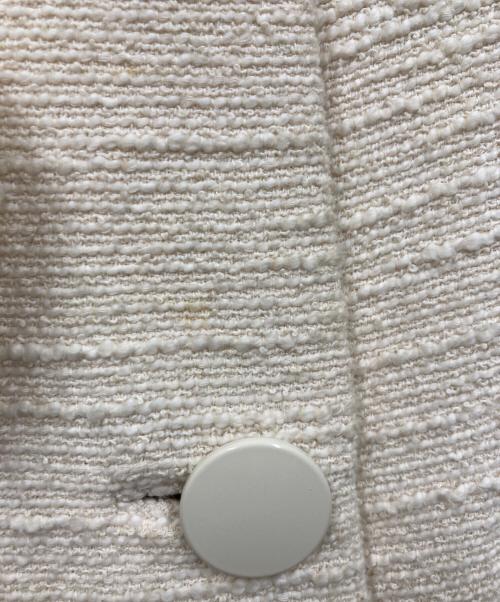 Kate Spade（ケイトスペード）Kate Spade (ケイトスペード) ツイードコート ベージュの古着・服飾アイテム