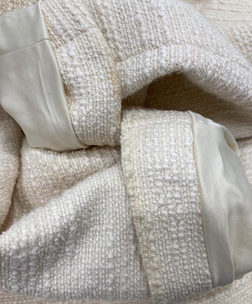 Kate Spade（ケイトスペード）Kate Spade (ケイトスペード) ツイードコート ベージュの古着・服飾アイテム