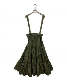 cygne（シーニュ）の古着「キャミソールワンピース」｜カーキ