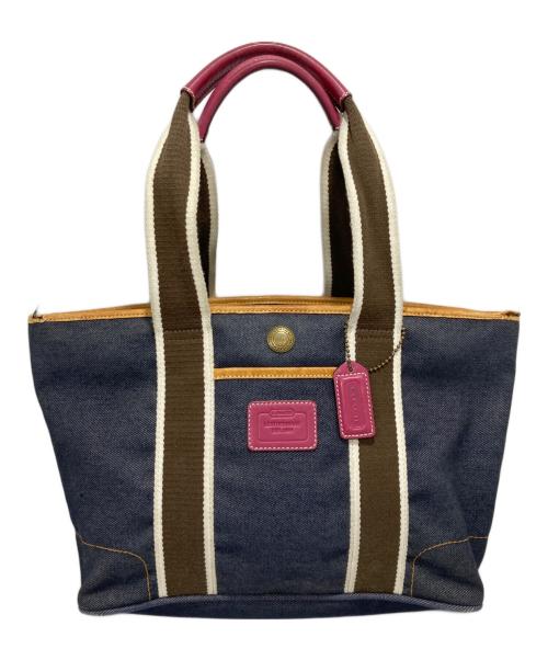 COACH（コーチ）COACH (コーチ) デニムトートバッグ インディゴの古着・服飾アイテム