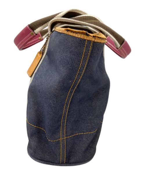 COACH（コーチ）COACH (コーチ) デニムトートバッグ インディゴの古着・服飾アイテム