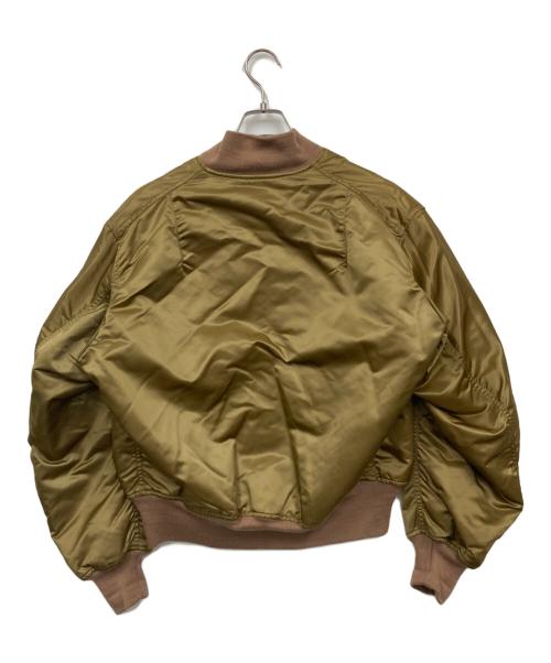 BRANDED GARMENTS（ブランデッドガーメンツ）BRANDED GARMENTS (ブランデッドガーメンツ) MA-1ジャケット ベージュ サイズ:LARGEの古着・服飾アイテム