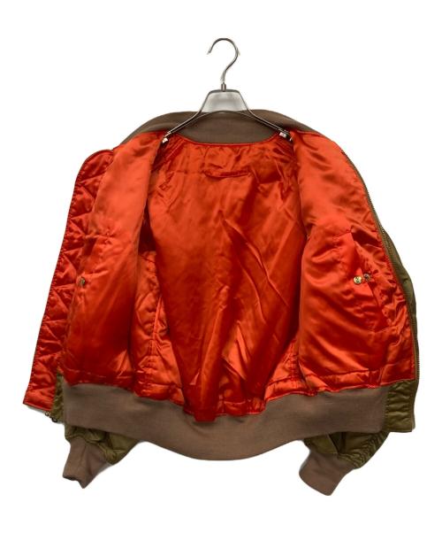 BRANDED GARMENTS（ブランデッドガーメンツ）BRANDED GARMENTS (ブランデッドガーメンツ) MA-1ジャケット ベージュ サイズ:LARGEの古着・服飾アイテム