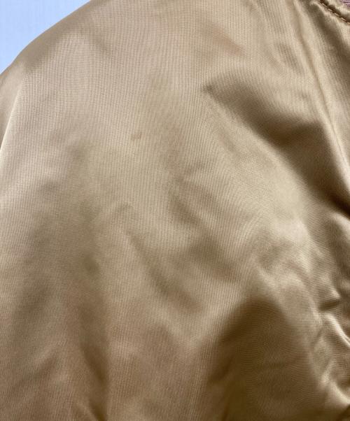 BRANDED GARMENTS（ブランデッドガーメンツ）BRANDED GARMENTS (ブランデッドガーメンツ) MA-1ジャケット ベージュ サイズ:LARGEの古着・服飾アイテム