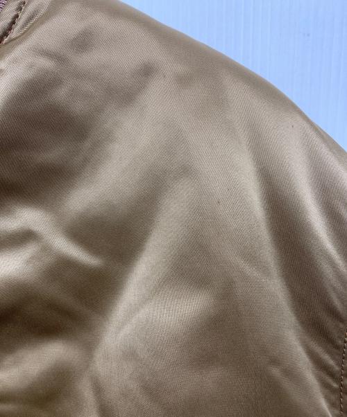 BRANDED GARMENTS（ブランデッドガーメンツ）BRANDED GARMENTS (ブランデッドガーメンツ) MA-1ジャケット ベージュ サイズ:LARGEの古着・服飾アイテム