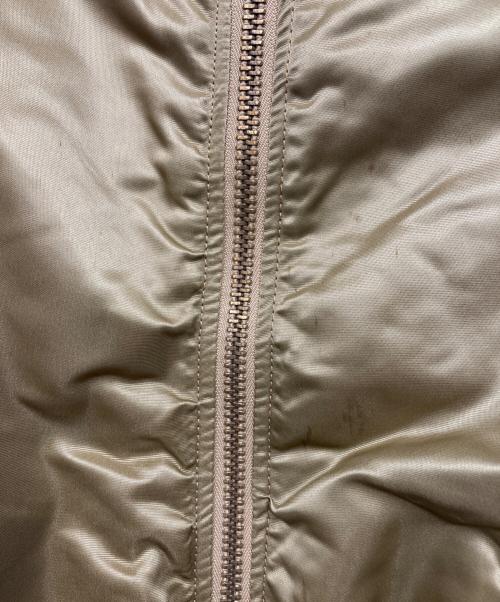 BRANDED GARMENTS（ブランデッドガーメンツ）BRANDED GARMENTS (ブランデッドガーメンツ) MA-1ジャケット ベージュ サイズ:LARGEの古着・服飾アイテム