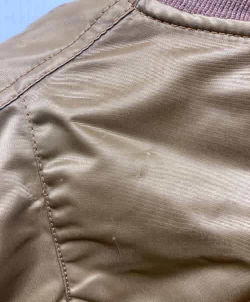 BRANDED GARMENTS（ブランデッドガーメンツ）BRANDED GARMENTS (ブランデッドガーメンツ) MA-1ジャケット ベージュ サイズ:LARGEの古着・服飾アイテム