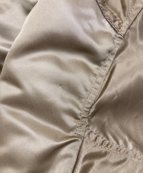 BRANDED GARMENTS（ブランデッドガーメンツ）BRANDED GARMENTS (ブランデッドガーメンツ) MA-1ジャケット ベージュ サイズ:LARGEの古着・服飾アイテム