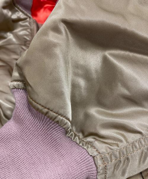 BRANDED GARMENTS（ブランデッドガーメンツ）BRANDED GARMENTS (ブランデッドガーメンツ) MA-1ジャケット ベージュ サイズ:LARGEの古着・服飾アイテム