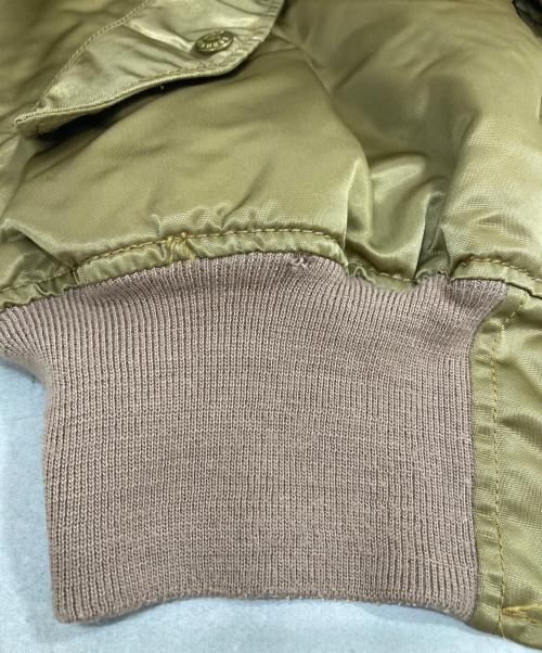 BRANDED GARMENTS（ブランデッドガーメンツ）BRANDED GARMENTS (ブランデッドガーメンツ) MA-1ジャケット ベージュ サイズ:LARGEの古着・服飾アイテム