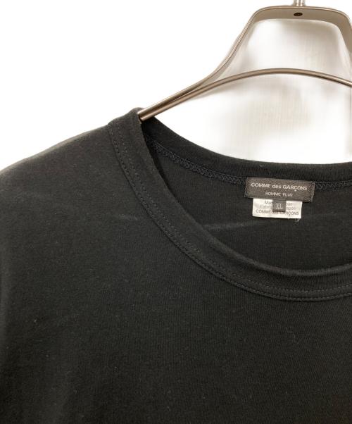 COMME des GARCONS HOMME PLUS（コムデギャルソンオムプリュス）COMME des GARCONS HOMME PLUS (コムデギャルソンオムプリュス) Tシャツ ブラック サイズ:XLの古着・服飾アイテム