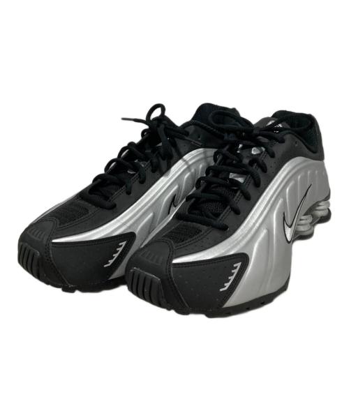 NIKE（ナイキ）NIKE (ナイキ) NIKE SHOX R4 METALLIC SILVER/BLACK シルバー×ブラック サイズ:28の古着・服飾アイテム