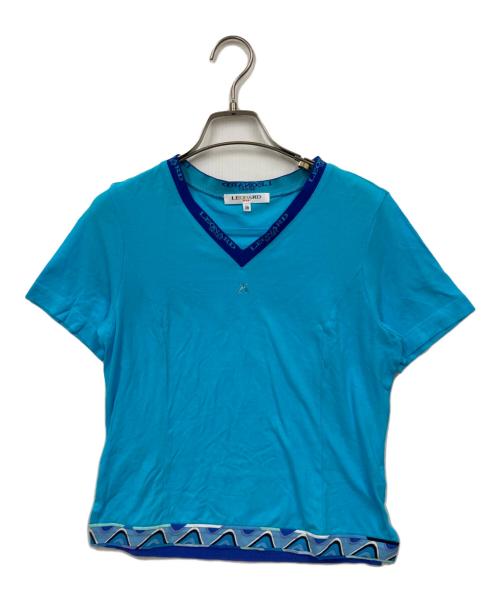 LEONARD SPORT（レオナール スポーツ）LEONARD SPORT (レオナール スポーツ) Tシャツ スカイブルー サイズ:38の古着・服飾アイテム