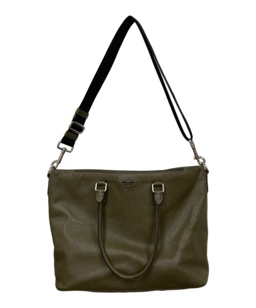 COACH（コーチ）COACH (コーチ) 2WAYバッグ グリーンの古着・服飾アイテム