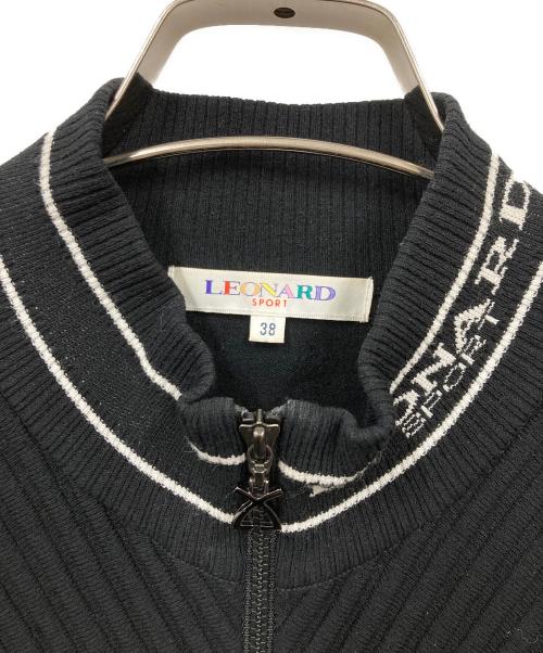 LEONARD SPORT（レオナール スポーツ）LEONARD SPORT (レオナール スポーツ) ベスト ブラック サイズ:38の古着・服飾アイテム