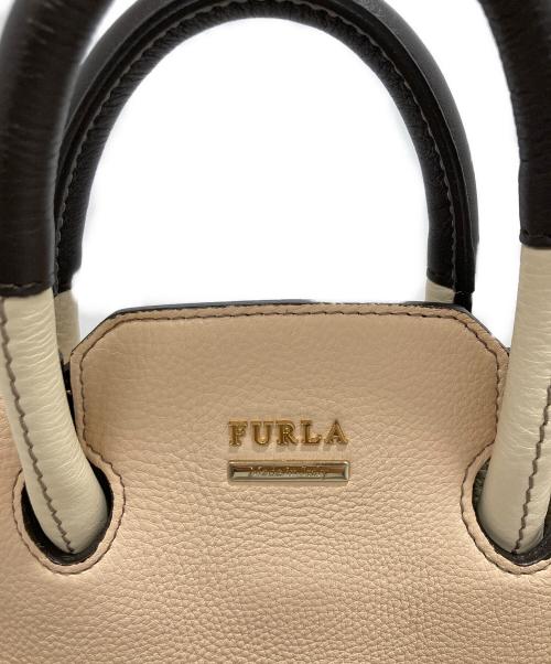 FURLA（フルラ）FURLA (フルラ) 2WAYバッグ ベージュの古着・服飾アイテム