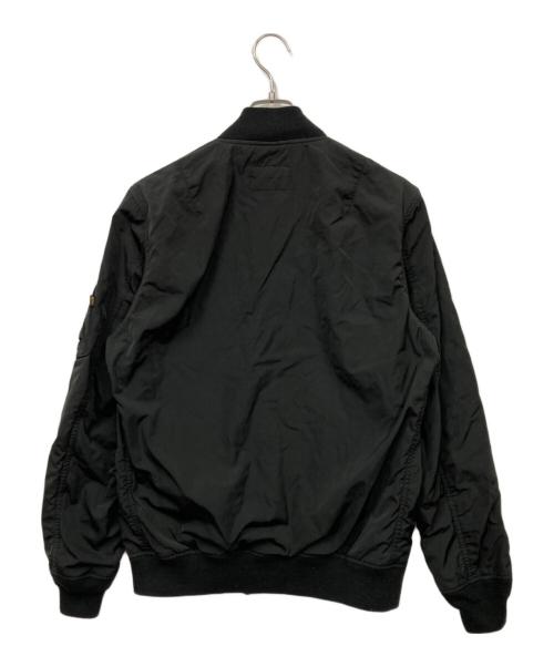 ALPHA（アルファ）ALPHA (アルファ) ブルゾン ブラック サイズ:XLの古着・服飾アイテム