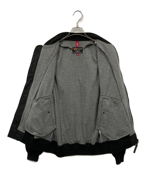 ALPHA（アルファ）ALPHA (アルファ) ブルゾン ブラック サイズ:XLの古着・服飾アイテム