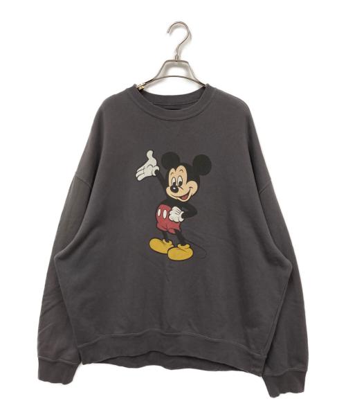 WCJ（ダブルシージェイ）WCJ (ダブルシージェイ) Disney (ディズニー) オーバーサイズスウェット グレー サイズ:Fの古着・服飾アイテム