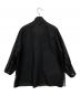 nano・universe (ナノ・ユニバース) リバーチェックコンビコート ブラック サイズ:F 未使用品：7000円