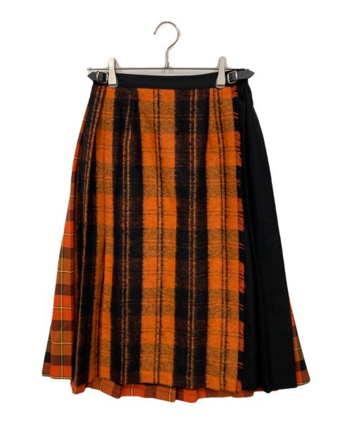 O'NEIL OF DUBLIN（オニールオブダブリン）O'NEIL OF DUBLIN (オニールオブダブリン) スカート オレンジ サイズ:42の古着・服飾アイテム