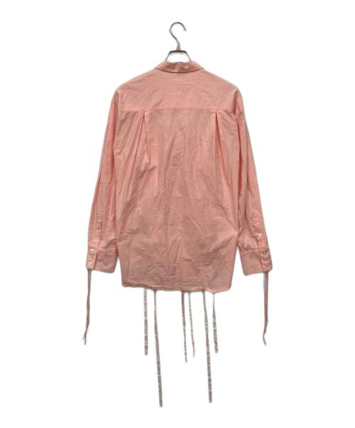 Midorikawa（ミドリカワ）Midorikawa (ミドリカワ) WAIST ZIP SHIRTS ピンク サイズ:FREEの古着・服飾アイテム