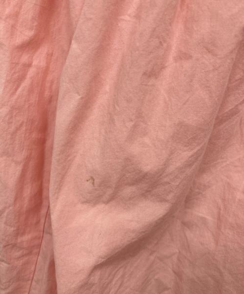 Midorikawa（ミドリカワ）Midorikawa (ミドリカワ) WAIST ZIP SHIRTS ピンク サイズ:FREEの古着・服飾アイテム