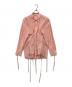 Midorikawa（ミドリカワ）の古着「WAIST ZIP SHIRTS」｜ピンク